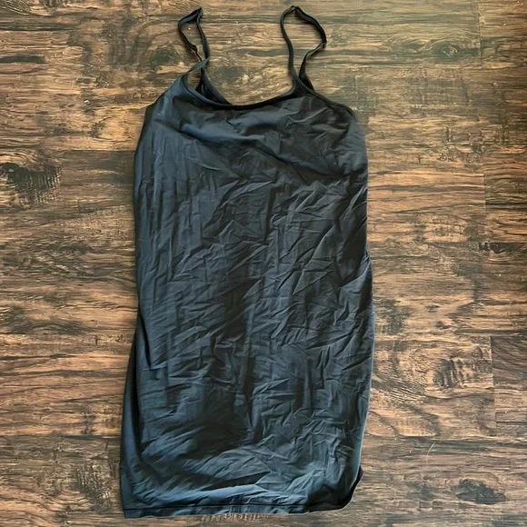 fits everybody slip dress onyx The “Everything” Slip Black Dress onyx / S